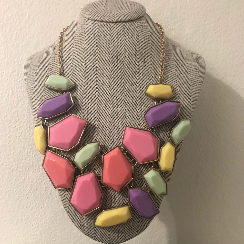Bright and colorful necklace by Mark